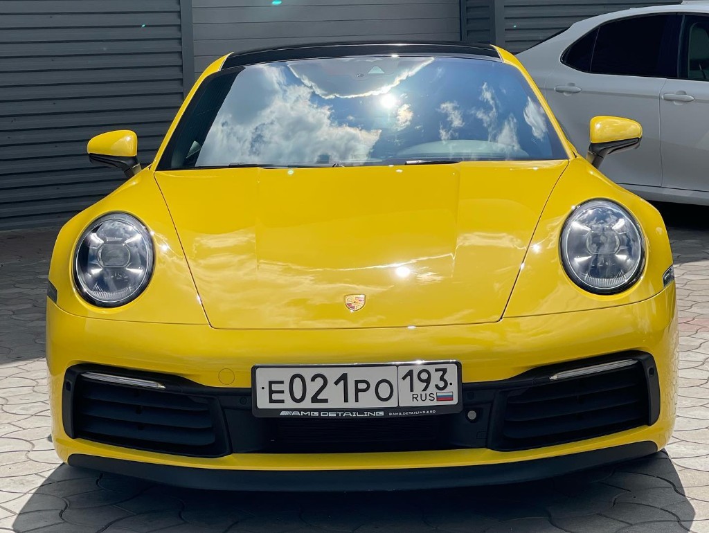 Porsche после детейлинга AMG