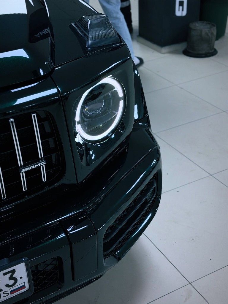 Mercedes G-Class после детейлинга AMG